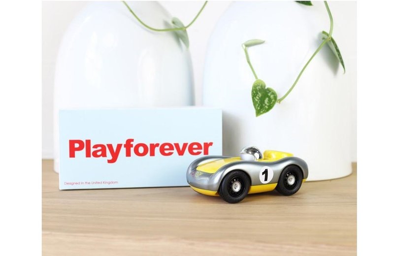 Playforever 流線型賽車 (銀黃) Viglietta - 擺飾/家飾品 - 塑膠 