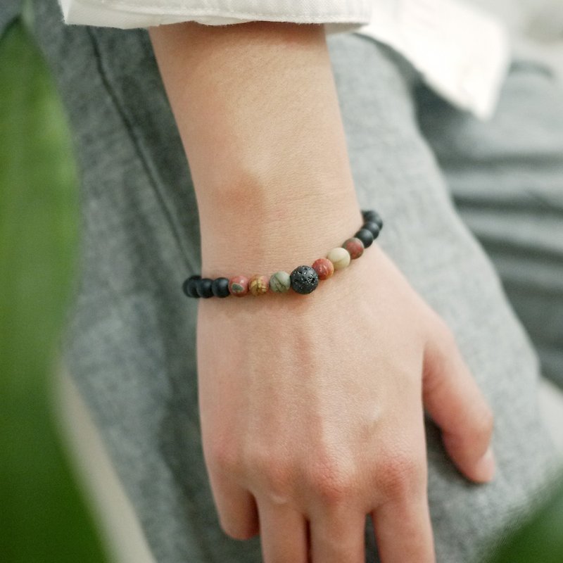 Adult's cosmic physics-natural stone bracelet fragrance/gift/personality/wearing/custom/boxed - Bracelets - Stone 