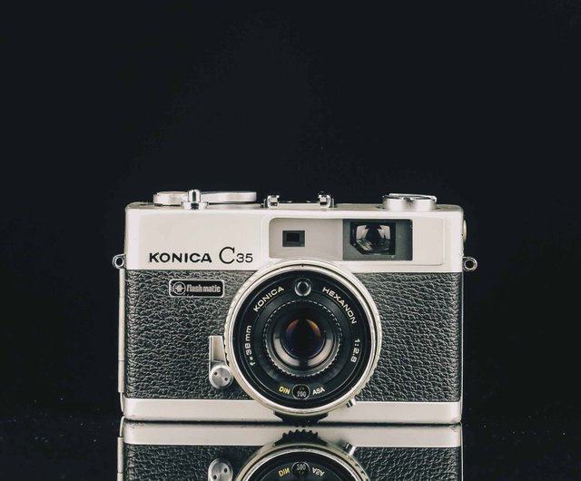 Konica C35 flash matic #4673 #135 film camera - Shop rickphoto