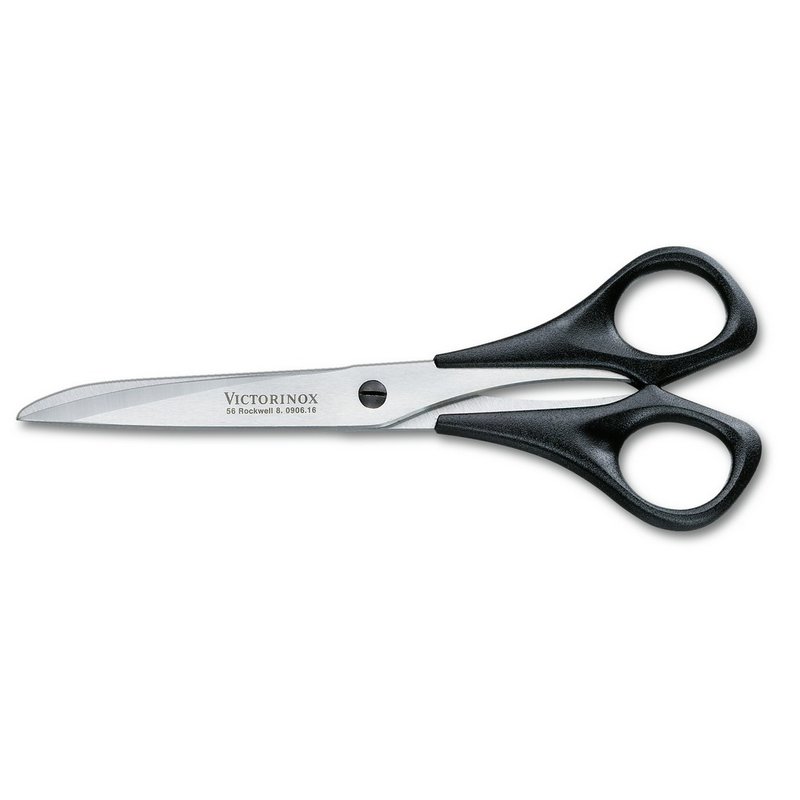 VICTORINOX 瑞士維氏 專業家用剪刀 16cm 右手 8.0906.16 - 剪刀/拆信刀 - 不鏽鋼 黑色