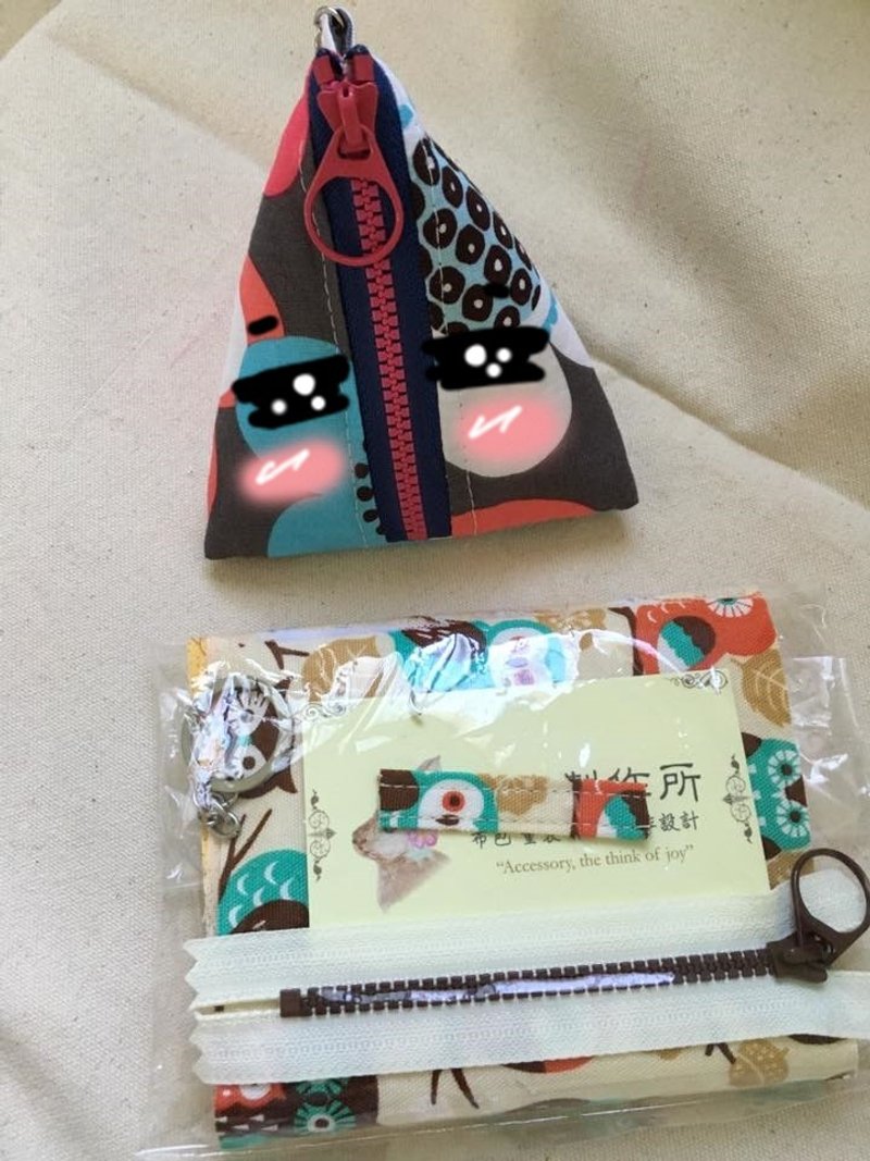 [A large number of orders] cartoon cloth tweezers purse kit - plus hot lining - เย็บปัก/ถักทอ/ใยขนแกะ - ผ้าฝ้าย/ผ้าลินิน 