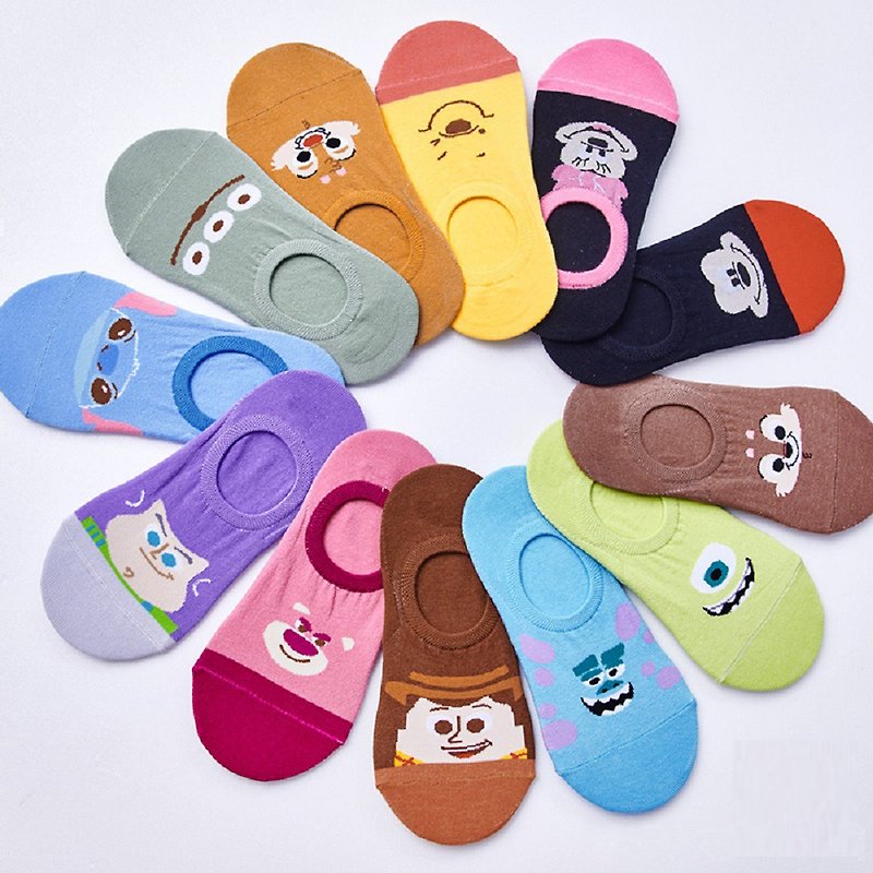 【ONEDER Wanda】Disney Disney Invisible Socks Socks Socks Series - Socks - Cotton & Hemp 