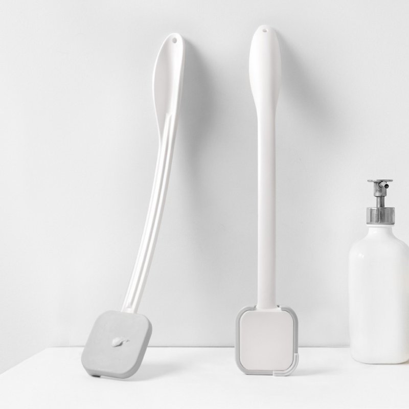 Lotion brush-beauty back artifact - อุปกรณ์ห้องน้ำ - พลาสติก ขาว