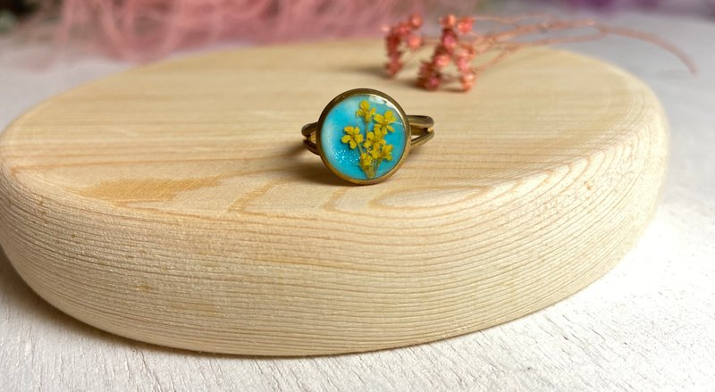 Real Flower Ring - General Rings - Plants & Flowers 