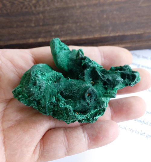 マラカイト コンゴ ベルベット石天然鉱石 - ショップ alice-gems