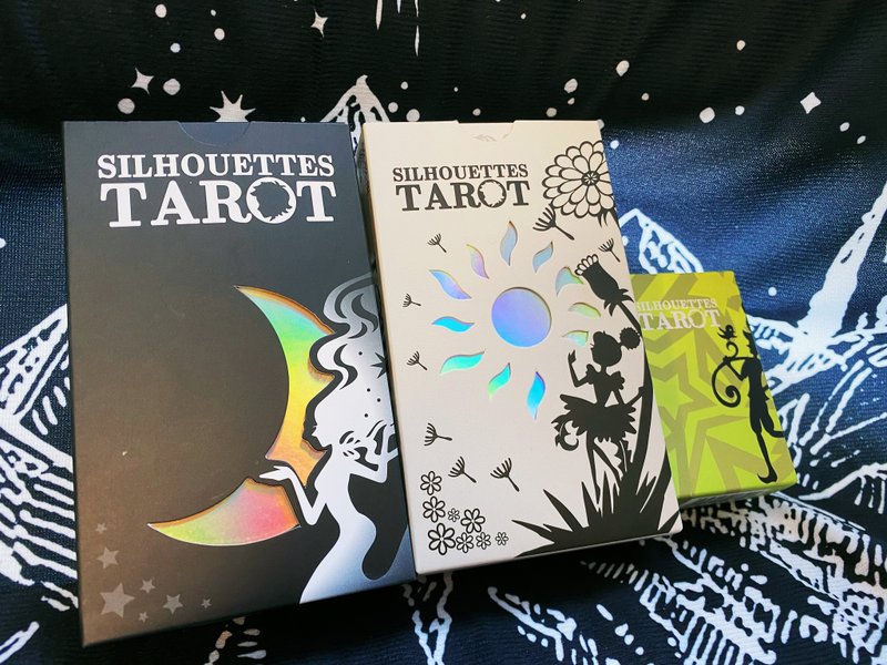 Silhouette Tarot Waite Tarot 78-card Waite deck - บอร์ดเกม - กระดาษ 