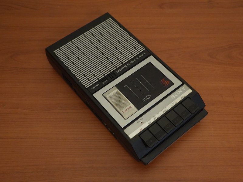 日本 昭和 Sony 卡帶播錄機 播放器 音響 古物 老物 復古 - 擺飾/家飾品 - 其他金屬 黑色