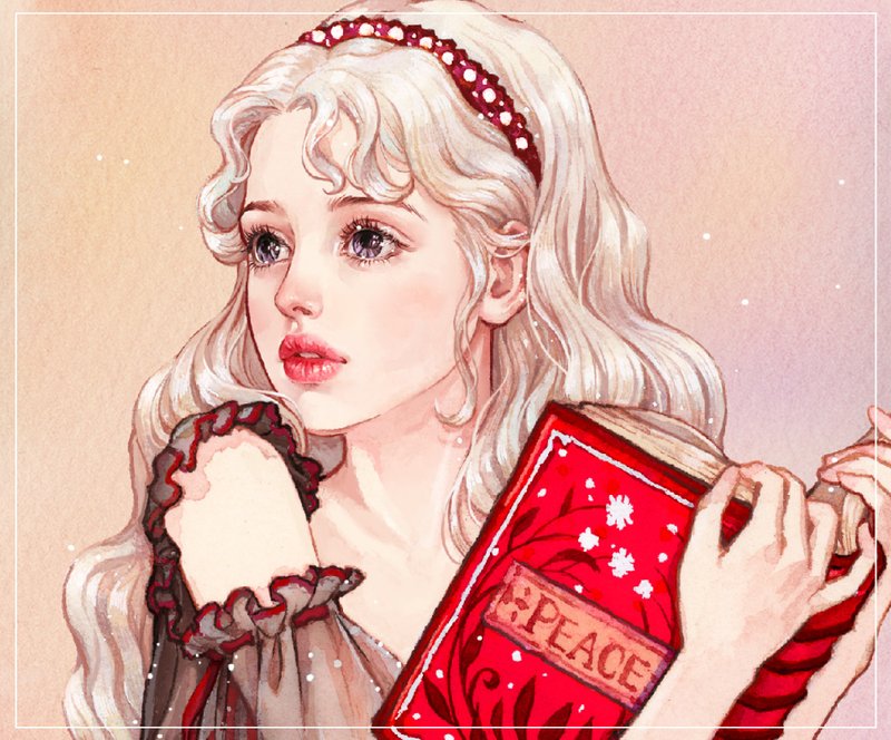 Angela - ステッカー・シール - 紙 