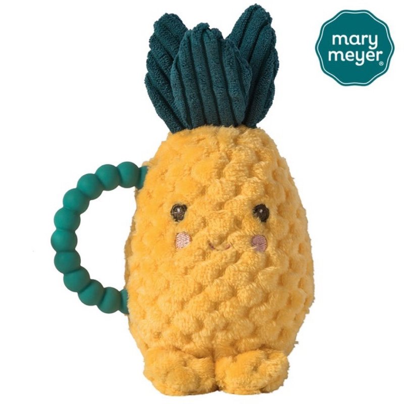 Fast shipping【MaryMeyer】Soft hand rattle-Sweet Honey Pineapple Brother - Kids' Toys - Cotton & Hemp Yellow