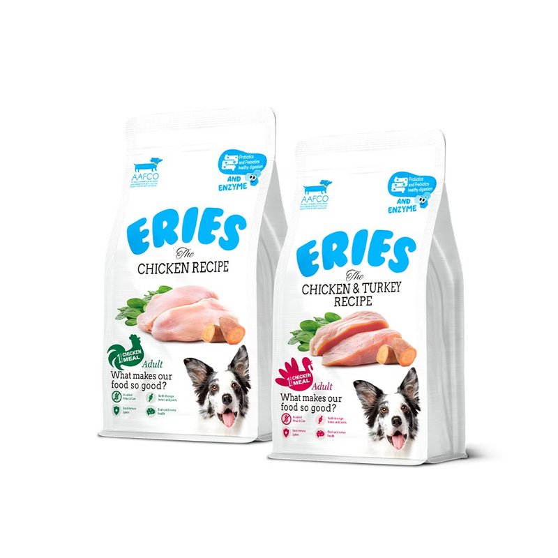 狗主食丨伊瑞思丨益生菌酵素成犬糧丨1kg丨2包組 - 狗罐頭/鮮食 - 其他材質 