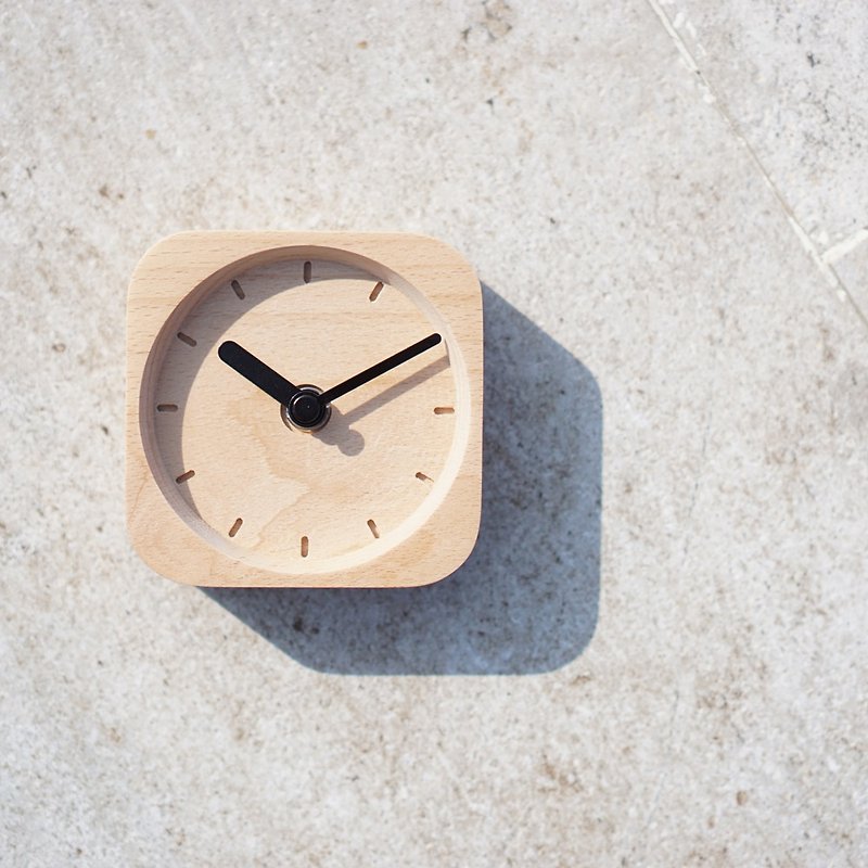 パナオブジェクト純粋な時計 - 時計 - 木製 ブラウン