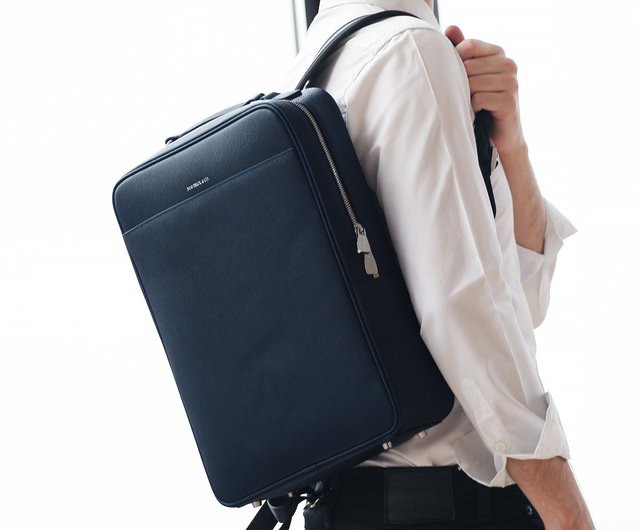 Maverick and Co. - Navy Metropolitan Business Backpack - Shop