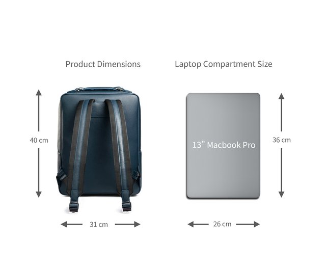 main compartment opens almost the entire width of the backpack, UhfmrShops