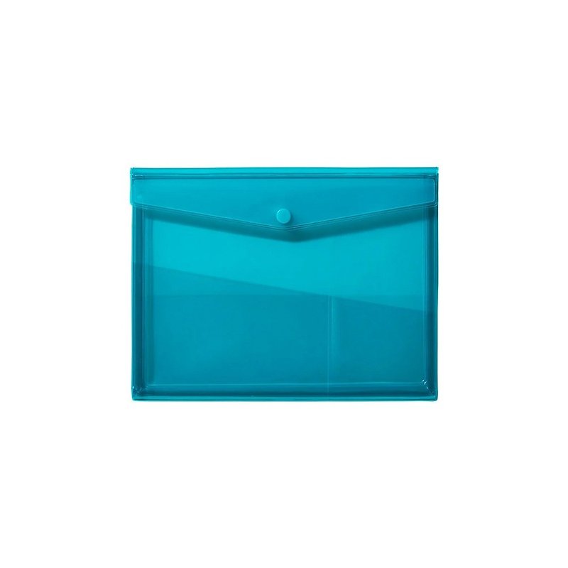 【KING JIM】CHEERS! Neon Color Multipurpose Storage Bag A5 Green - Folders & Binders - Plastic Green