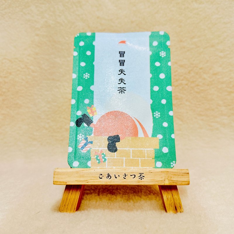 Greeting Tea Bag_Brash Tea-Kyoto Gyokuro Enen Tea 1 bag - ชา - กระดาษ หลากหลายสี