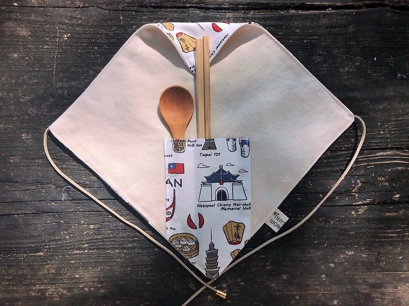 New zephyr cutlery group - love Taiwan - Chopsticks - Cotton & Hemp 