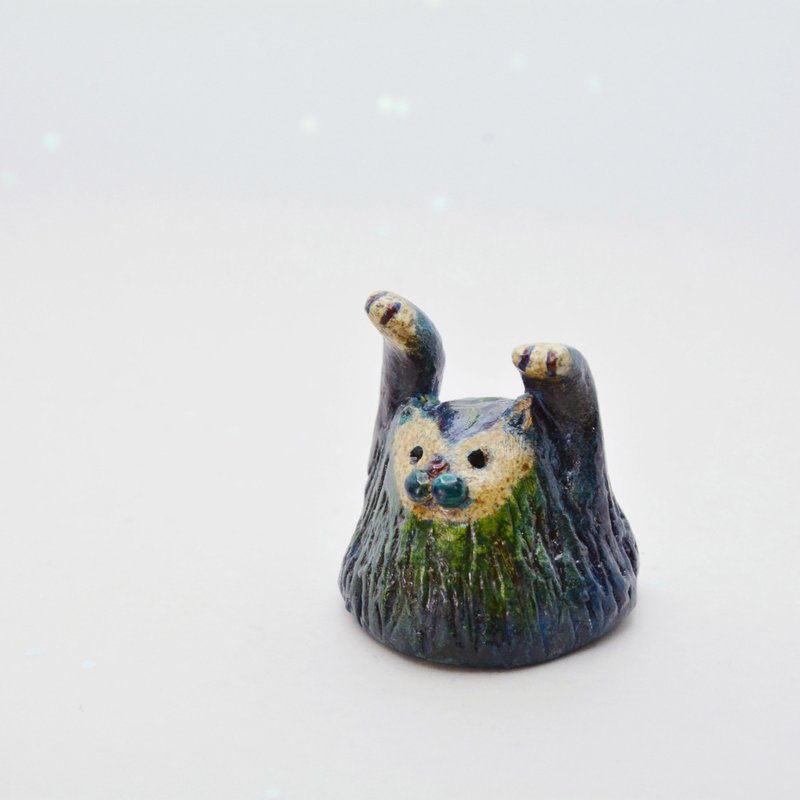 虹霓彩藝Rainbow-neo 乖張陶土 擴香公仔 擺飾 P-003 - 擺飾/家飾品 - 陶 