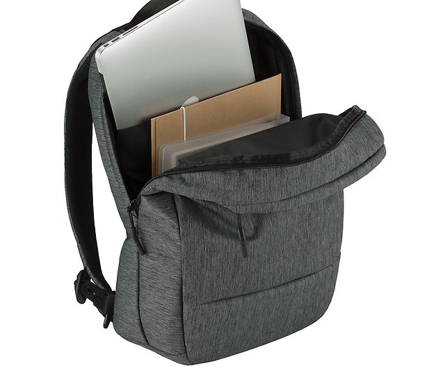 INCASE City Compact Backpack - Heather Black Gunmetal Grey - Shop