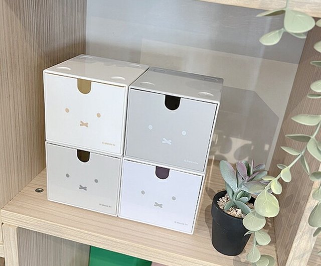 ミッフィー イラスト付き 木製チェスト 12引き出し ミニチェスト 収納