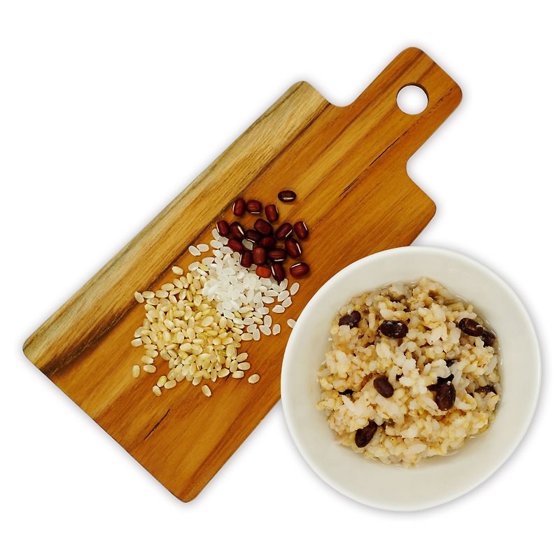 inFoods Baby Fresh Food【Red Bean Oatmeal_Brown Rice】110g-Brown Rice Bun - อาหารแห้งและอาหารกระป๋อง - อาหารสด 