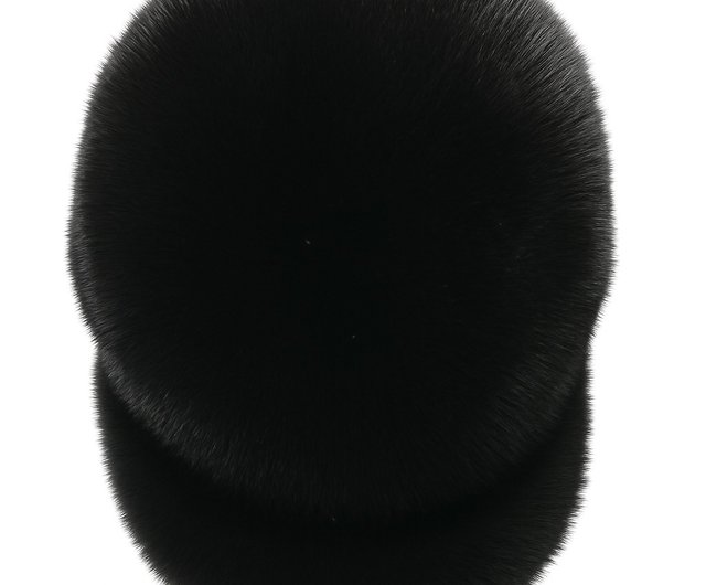 メンズファーハット 冬用 リアルファーハット 暖かいロシア産ファー