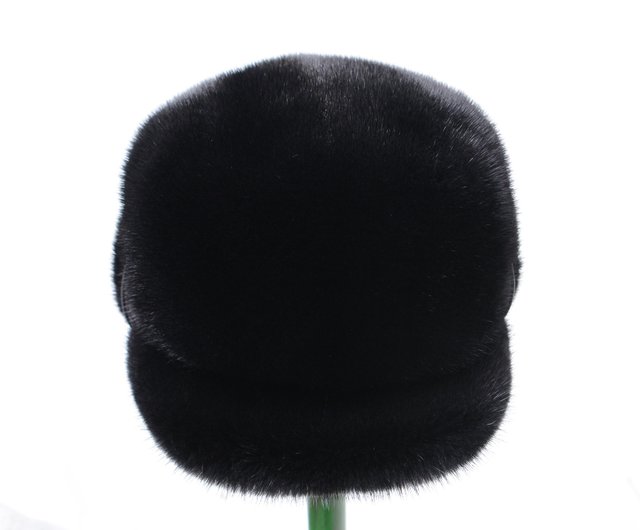 【新品】ミンク 帽子 (リアルファー) Amazon.co.jp: 冬季節 保温 ミンクファー 帽子 ミンクハット 小