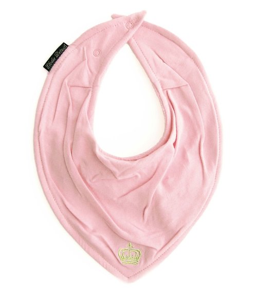 瑞典 Elodie Details 有機棉口水巾圍兜 - Petite Royal Pink