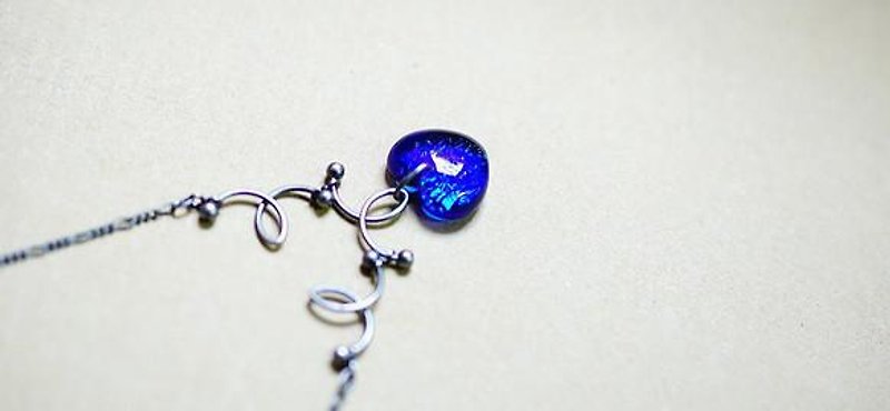 [Made to order] Glittering heart love - Necklaces - Other Metals 