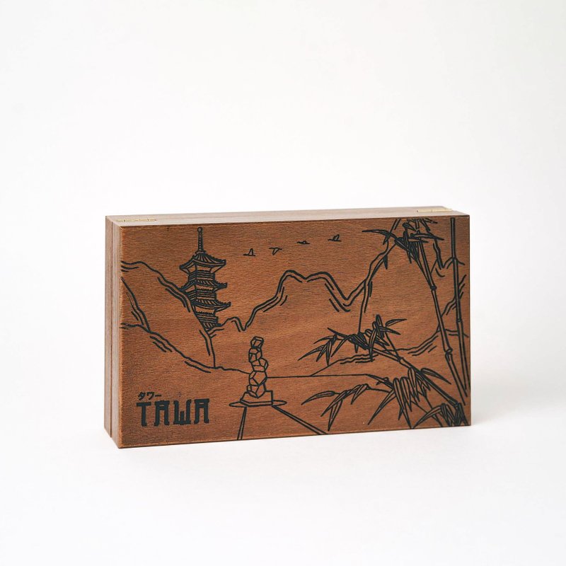 Tawa - 木藝旅行遊戲 - 桌遊/卡牌 - 木頭 咖啡色