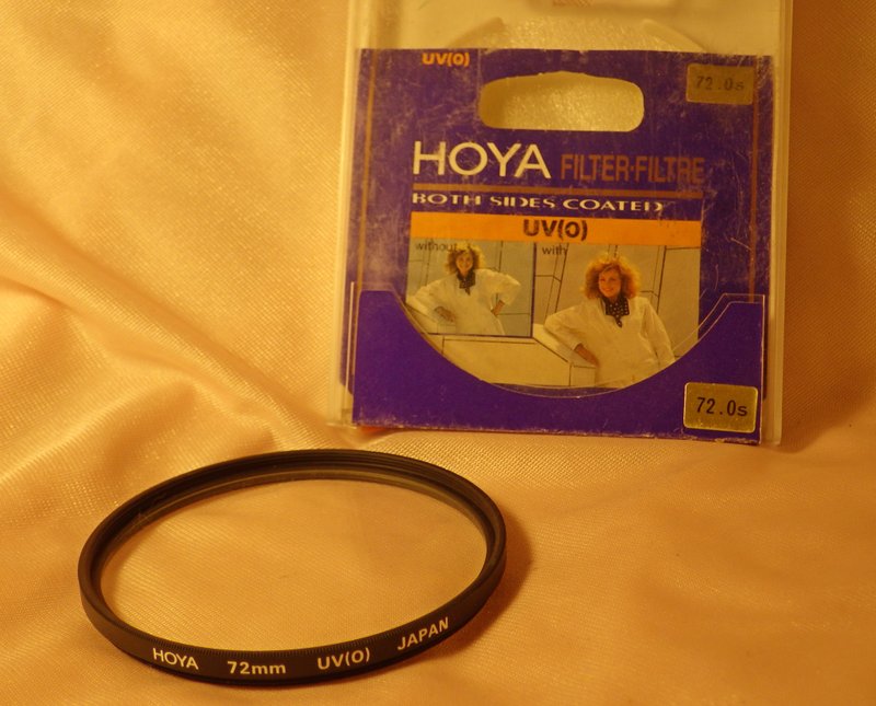 Hoya UV (0) 霧霾濾鏡 72 毫米螺紋安裝鏡頭盒日本 Tokina 1A 型 - 相機/拍立得/底片相機 - 玻璃 
