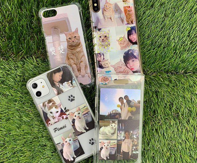 Customized phone case with two photos