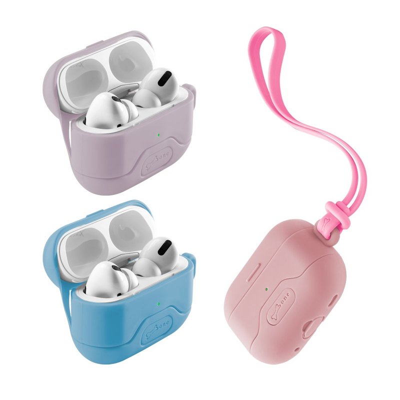 Bone / AirPods Pro 2 Hand Case - Gadgets - Silicone Multicolor