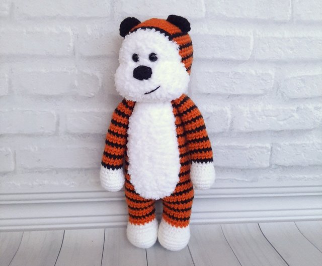 Stuffed tiger clearance of calvin