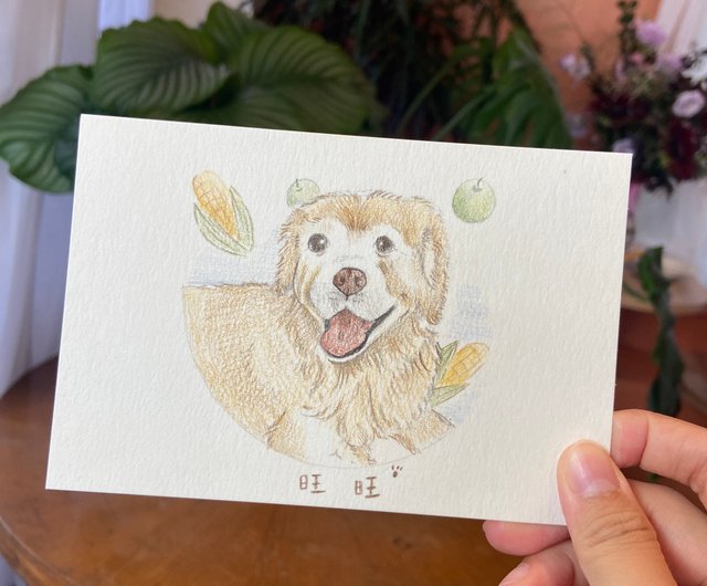 絵画のようなかわいい色鉛筆】イラスト/オーダーメイドギフト/結婚記念