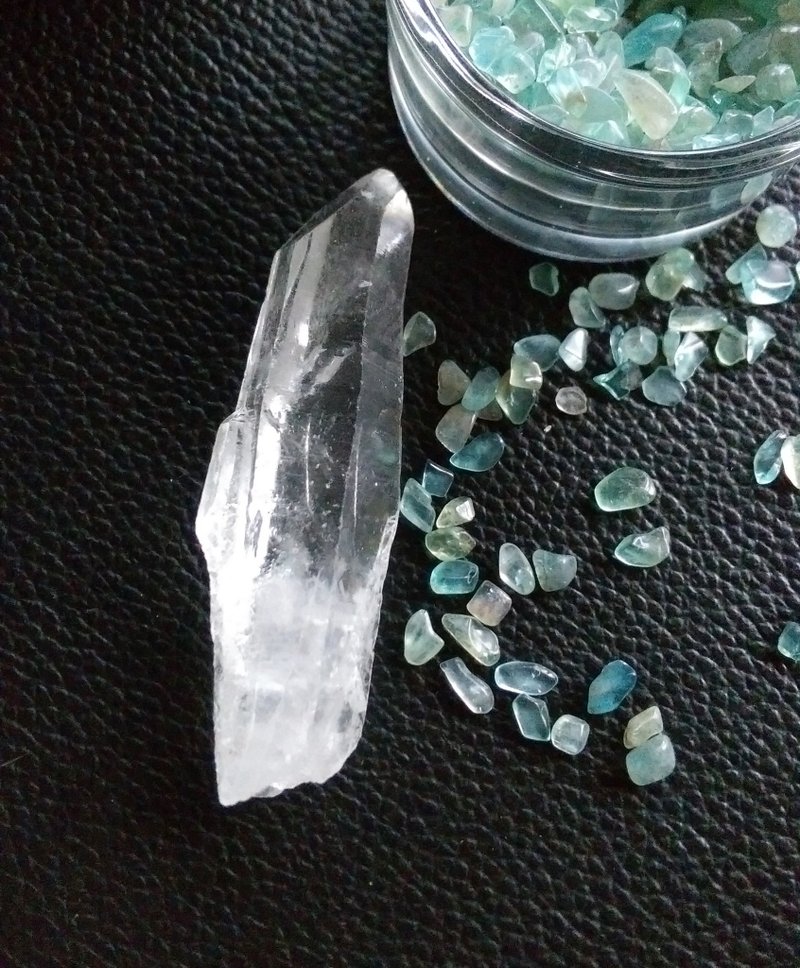 Lemurian Quartz 巴西產地 雷姆利亞水晶 白水晶 天然礦石 原礦 - 擺飾/家飾品 - 其他材質 