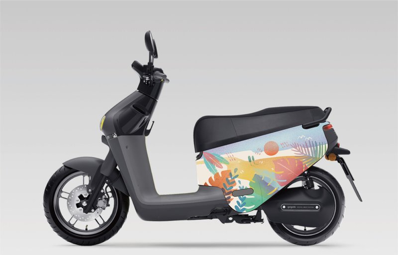 Gogoro 防刮車套 2代 3代 viva, mix  Ai1 Ai3 UR2  花草 系列 - 其他 - 聚酯纖維 