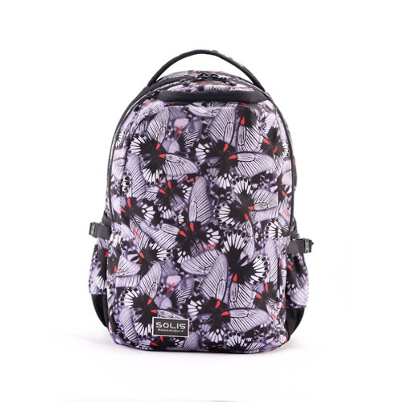 SOLIS Butterfly Series│13'' Ultra+ Basic Laptop Backpack│Periscope - Laptop Bags - Polyester Multicolor