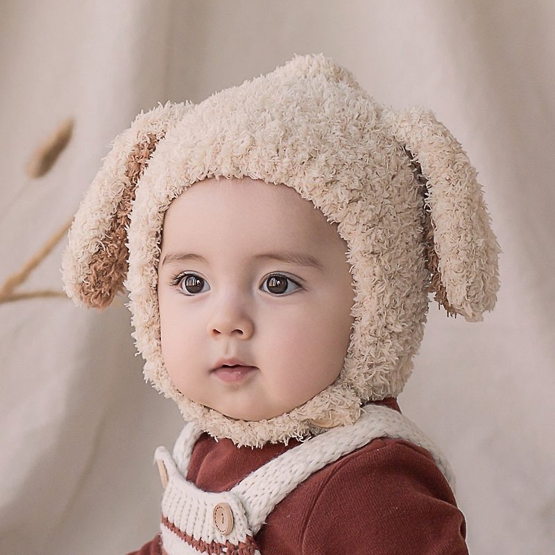 韓國 Happy Prince New Ang-tti小狗嬰兒帽 - 嬰兒帽子/髮帶 - 聚酯纖維 多色