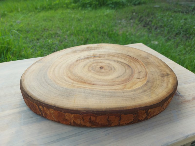 Wooden tray - ของวางตกแต่ง - ไม้ สีนำ้ตาล