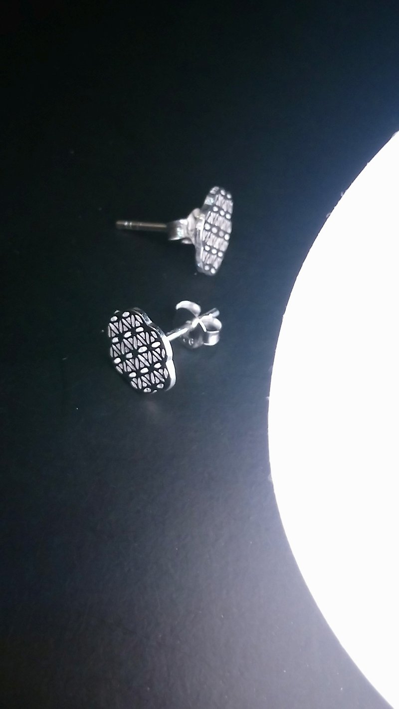 Silverweave earrings - Earrings & Clip-ons - Other Metals Silver