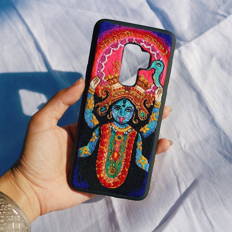 Kali God of India - 手機殼/手機套 - 繡線 多色