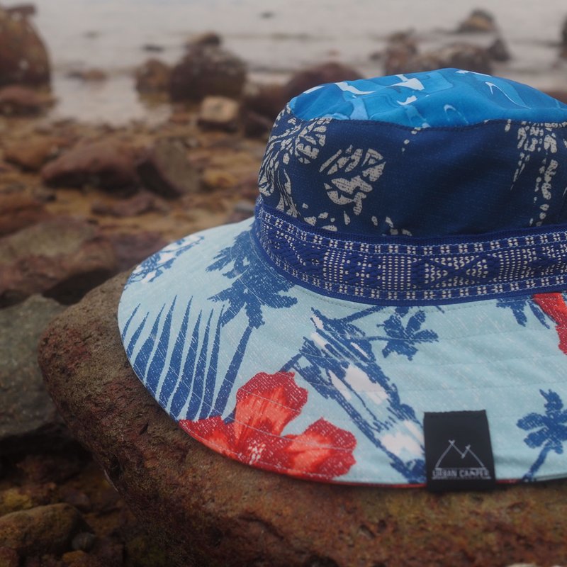 登山帽 Scrap Bucket Hat | 香港手造 - 帽 - 聚酯纖維 