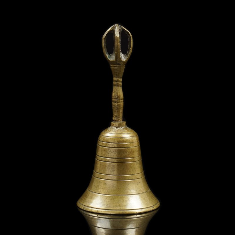 日本東密法器-20世紀早期.金剛鈴(高12公分) - 其他 - 其他材質 