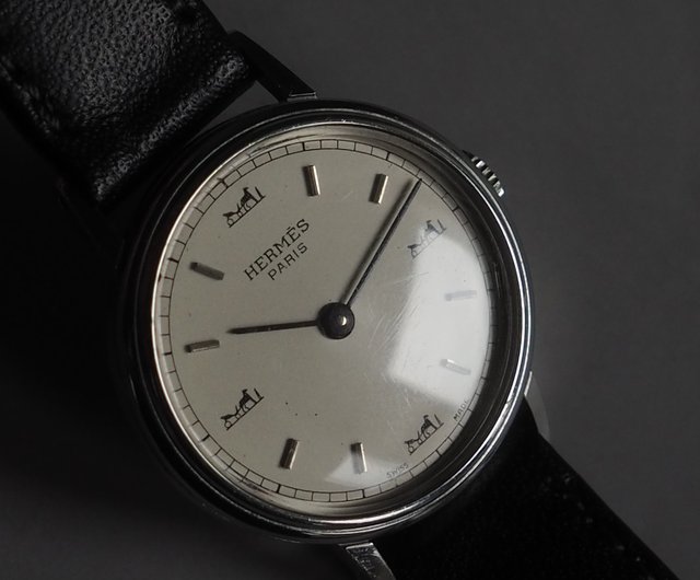 HERMES エルメス 手巻き腕時計 ビンテージ アンティーク ウォッチ 50s HERMES エルメス 手巻き時計