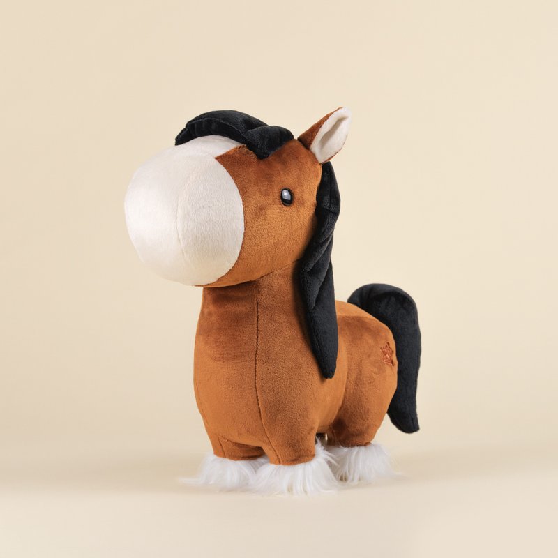 Bellzi | Clydesdale Horse 克萊茲代爾馬玩偶 - 公仔/玩偶 - 其他人造纖維 咖啡色
