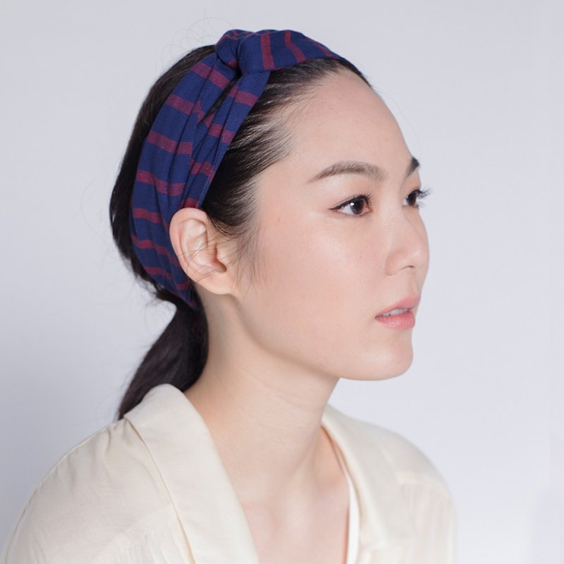 Twist Headband - Hair Accessories - Cotton & Hemp Blue