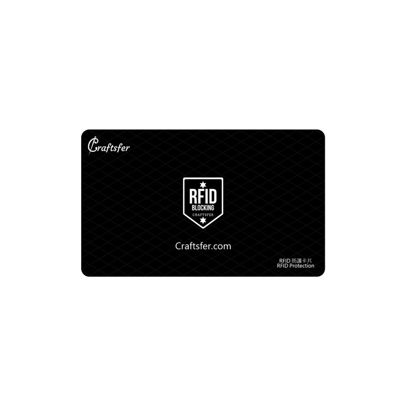 RFID Protection Card RFID Protection Card - Other - Other Metals Black