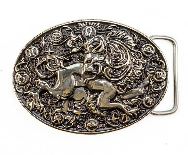 German Silver store Belt Buckle