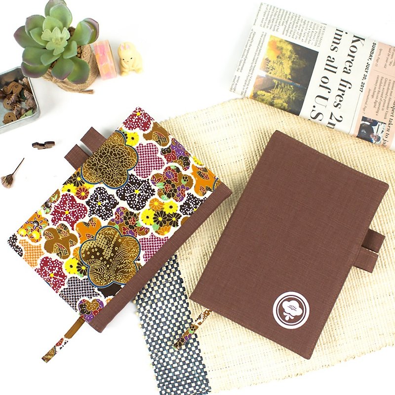 Chuyu B6/32K self-filling weekly journal (weekly journal + notes)/weekly planner/flower cloth (for pens) - Japanese - สมุดบันทึก/สมุดปฏิทิน - กระดาษ 
