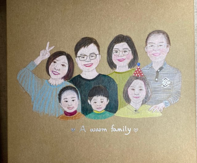 MR 似顔絵ギフト制作 似顔絵名前ポエム]かわいい似顔絵と名前詩のオーダーギフト| はっ